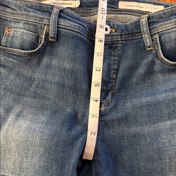 ANTHROPOLOGIE - PILCRO AND THE LETTERPRESS - PATCHWORK BOYFRIEND JEANS - Picture 4 of 6